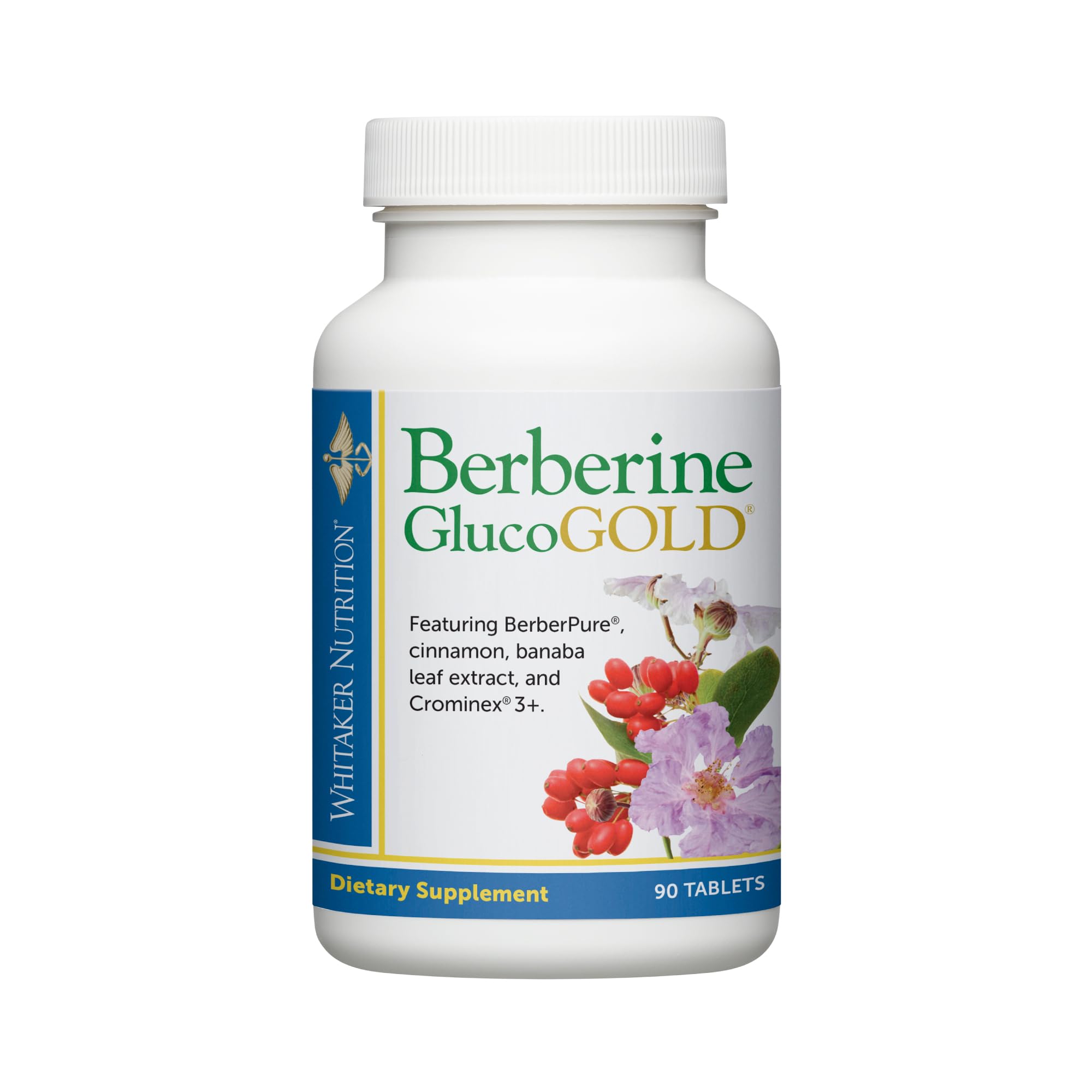Foto 2 pulgar | Suplemento Dr. Whitaker Berberine Glucogold+ 90 Comprimidos - Venta Internacional.