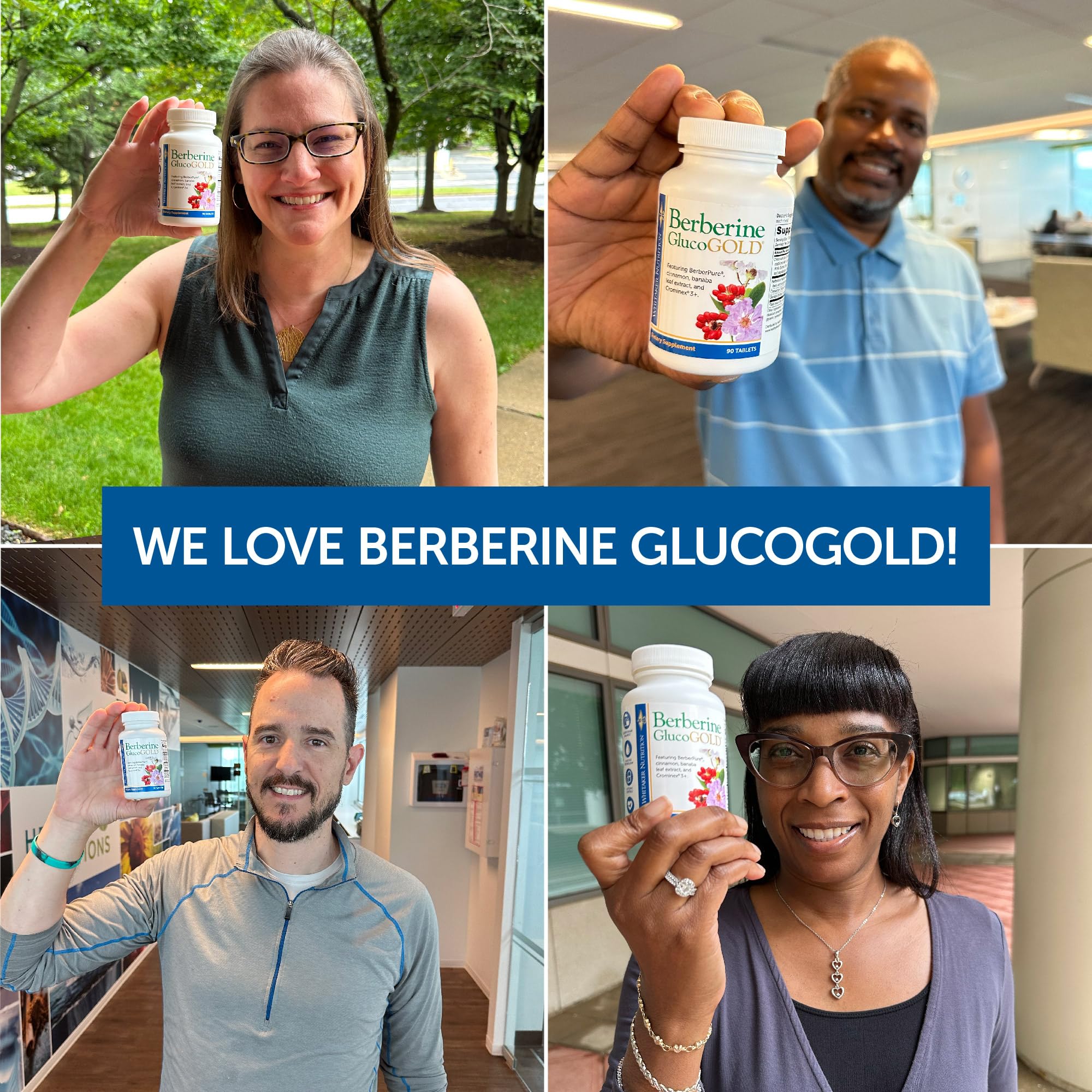 Foto 6 pulgar | Suplemento Dr. Whitaker Berberine Glucogold+ 90 Comprimidos - Venta Internacional.