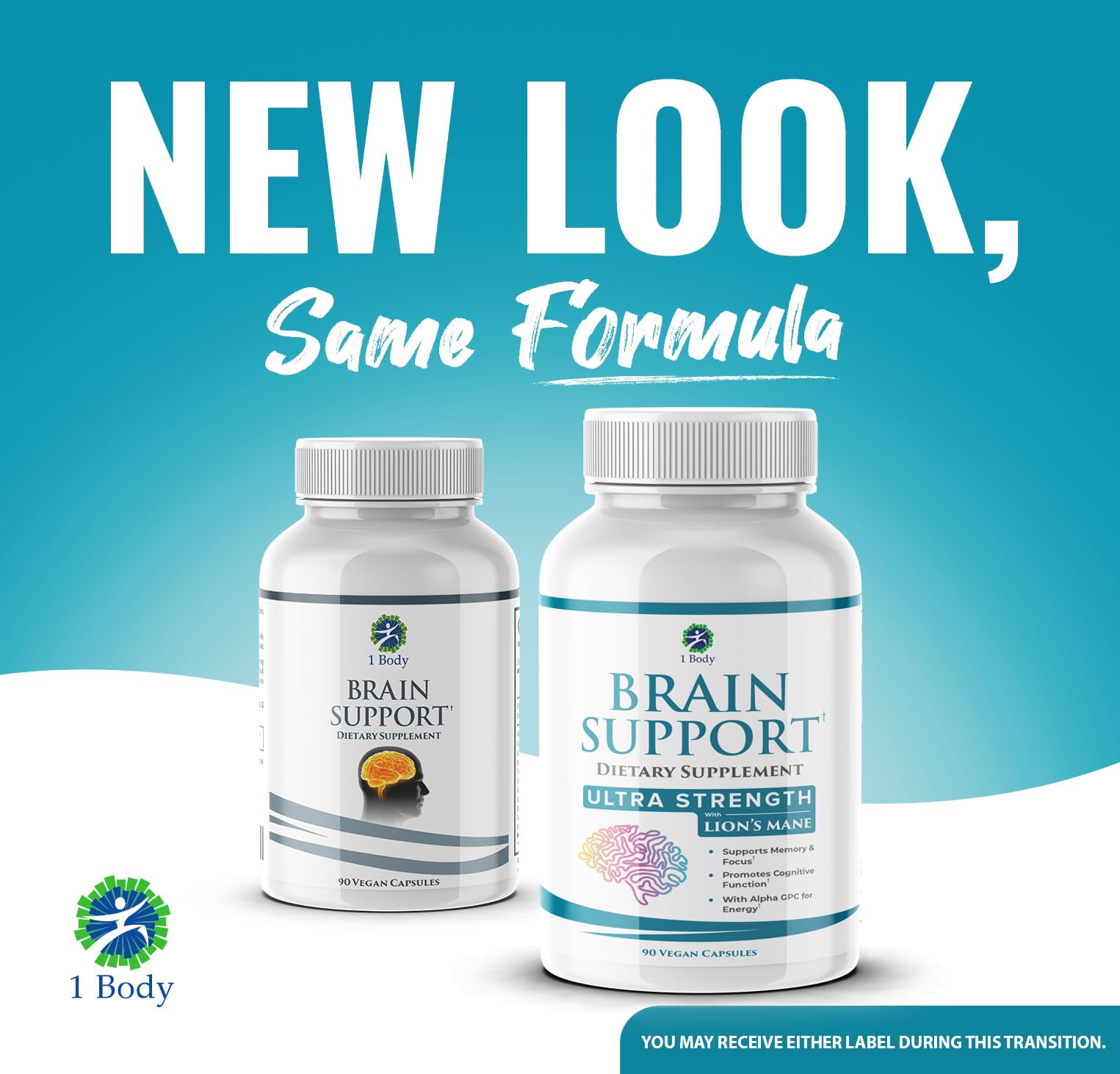 Foto 3 | Paquete Triple De Supplement 1 Body Brain Support, 90 Cápsulas - Venta Internacional.