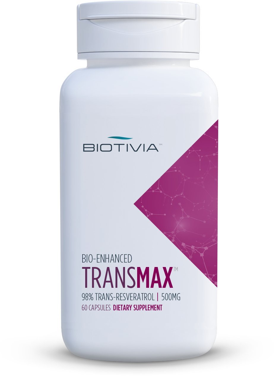 Foto 2 pulgar | Suplemento Biotivia Transmax Trans-resveratrol 500 Mg 60 Cápsulas - Venta Internacional.