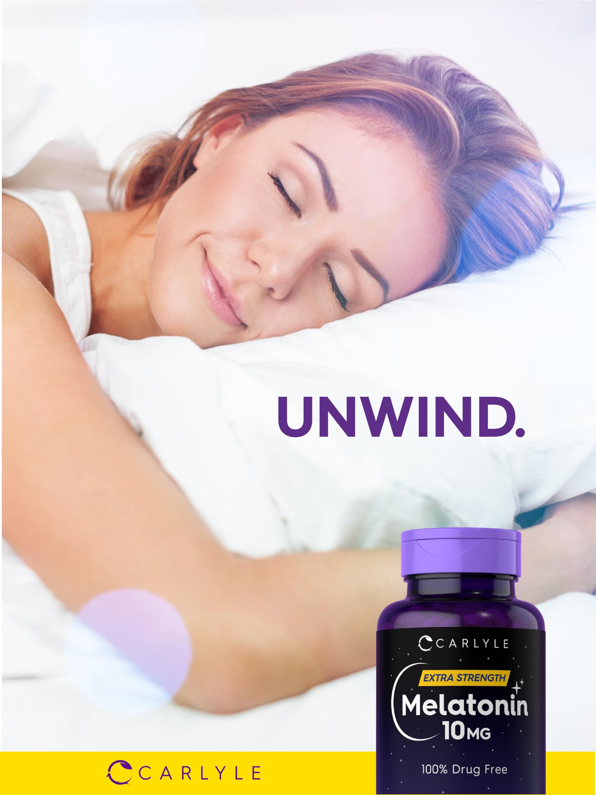 Foto 6 pulgar | Suplemento Carlyle Melatonin 10 Mg 270 Tabletas Para Adultos - Venta Internacional.