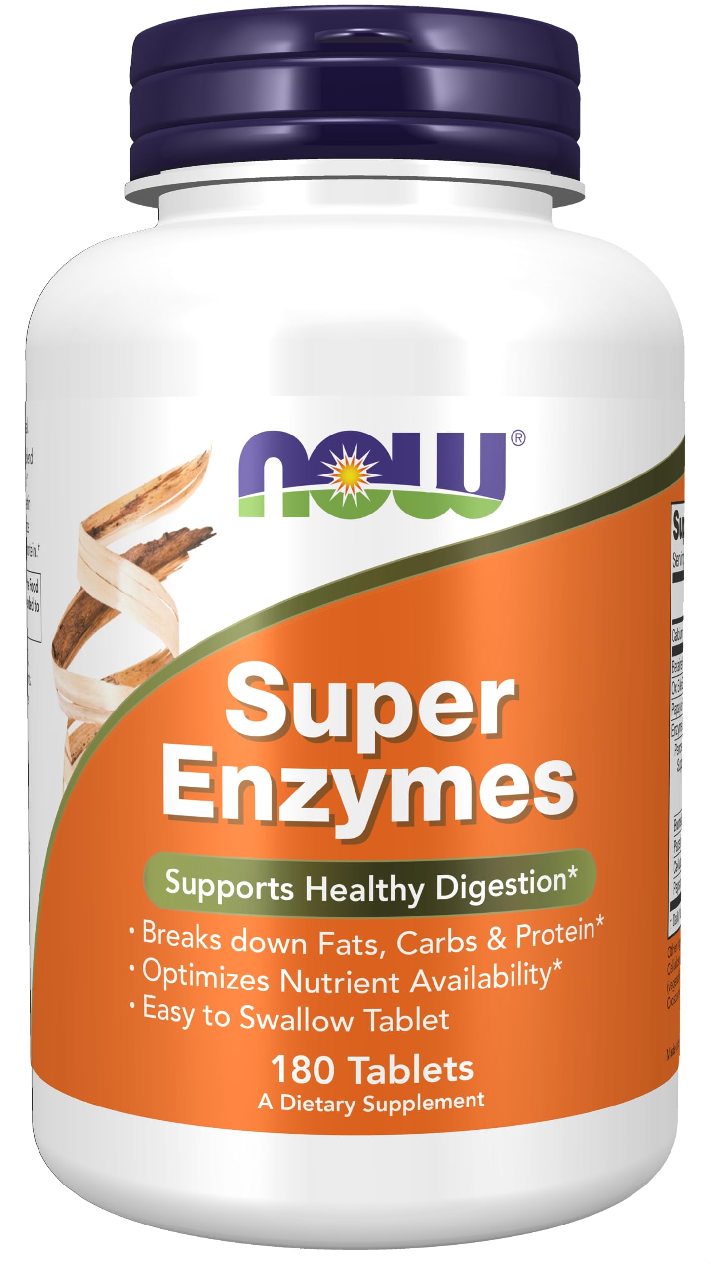 Foto 2 pulgar | Suplementos: Super Enzymes De Now Foods, 180 Comprimidos - Venta Internacional.