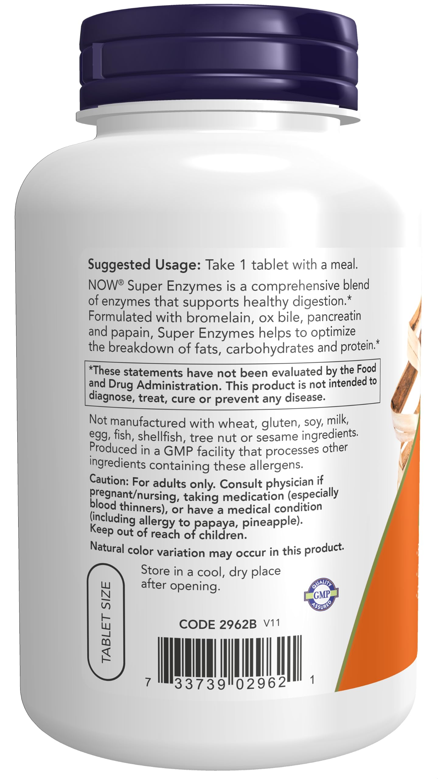 Foto 4 pulgar | Suplementos: Super Enzymes De Now Foods, 180 Comprimidos - Venta Internacional.