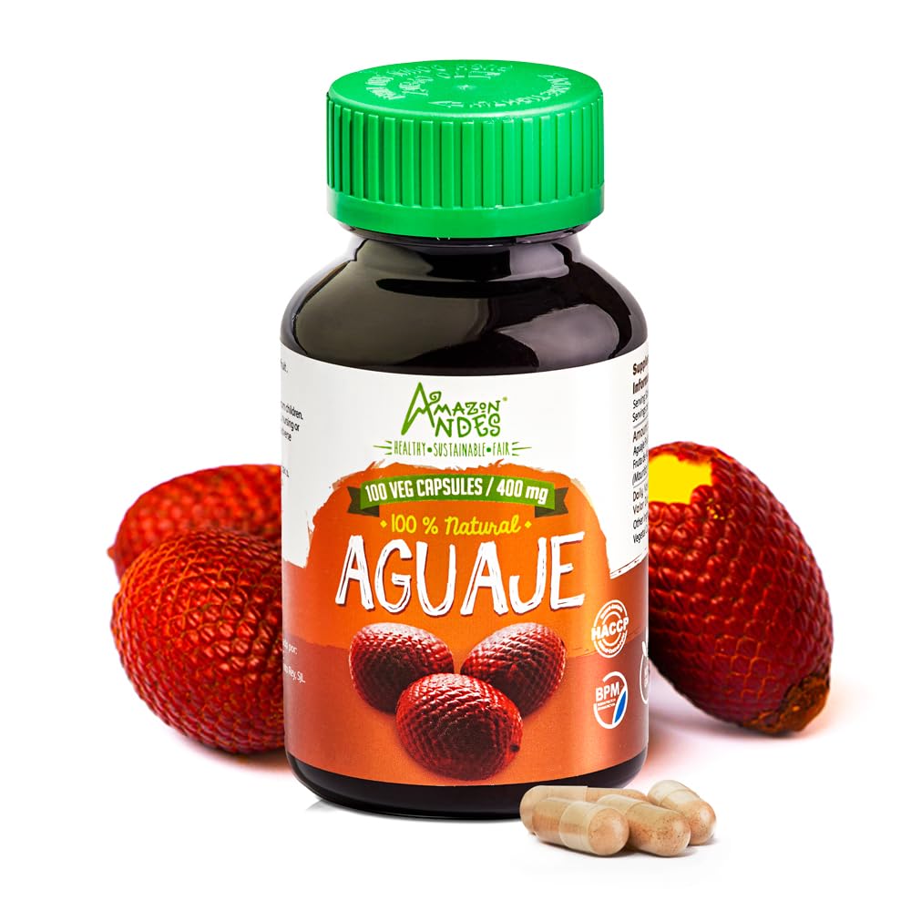 Foto 2 pulgar | Suplemento Amazon Andes Aguaje Buriti En Cápsulas, 100 Píldoras Veganas - Venta Internacional.