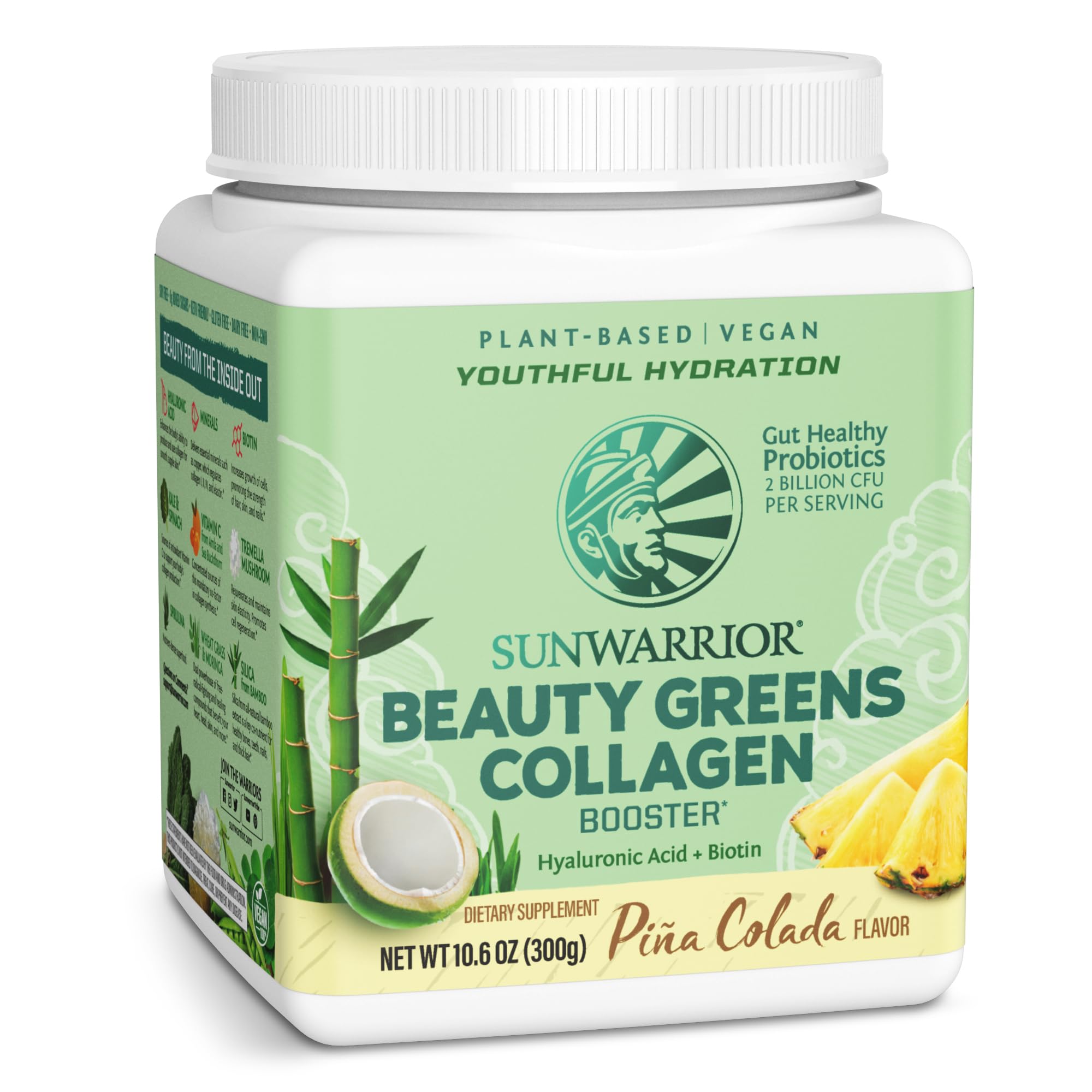 Foto 1 | Colágeno En Polvo Sunwarrior Pina Colada Con Biotina Y Probióticos - Venta Internacional.