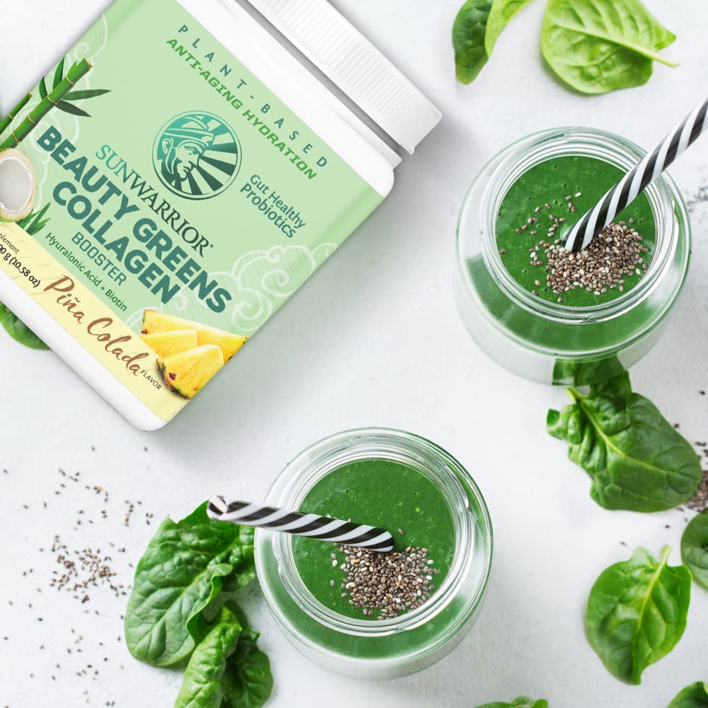 Foto 6 | Colágeno En Polvo Sunwarrior Pina Colada Con Biotina Y Probióticos - Venta Internacional.