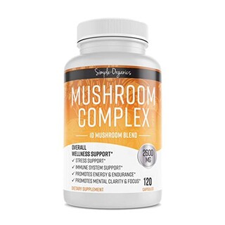 Foto 1 | Suplemento Simple-organics Mushroom Complex, Mezcla De 10 Hongos - Venta Internacional.