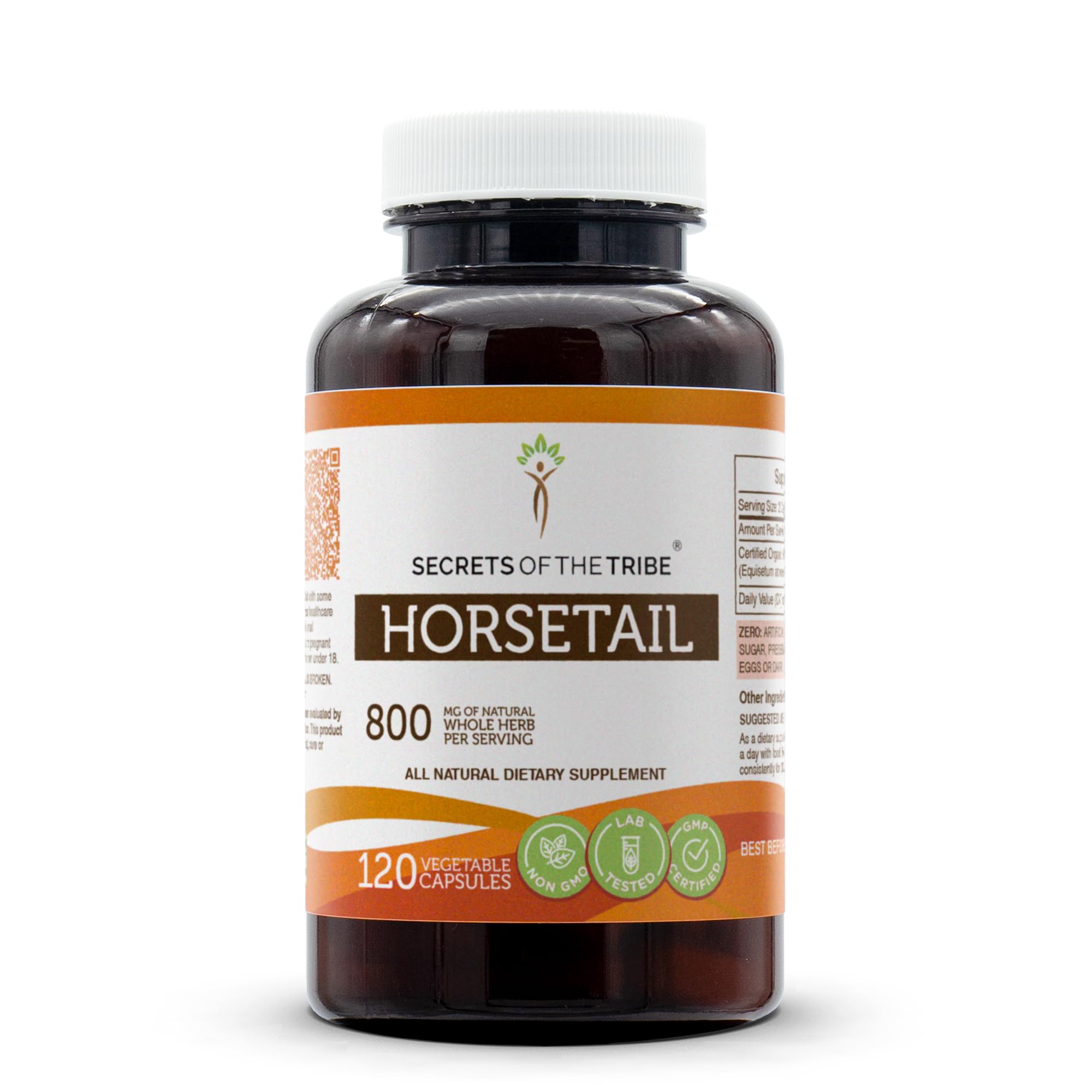 Suplemento Secrets Of The Tribe Horsetail 120 Cápsulas 800 Mg - Venta Internacional.