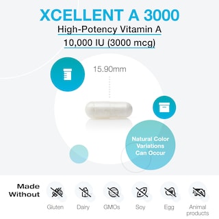 Foto 2 | Suplemento Xymogen Xcellent A 3000-10.000 Ui De Vitamina A - Venta Internacional.