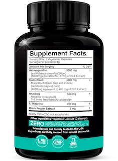 Foto 2 | Suplemento X Gold Health Ashwagandha De 5000 Mg + Raíz De Maca - Venta Internacional.