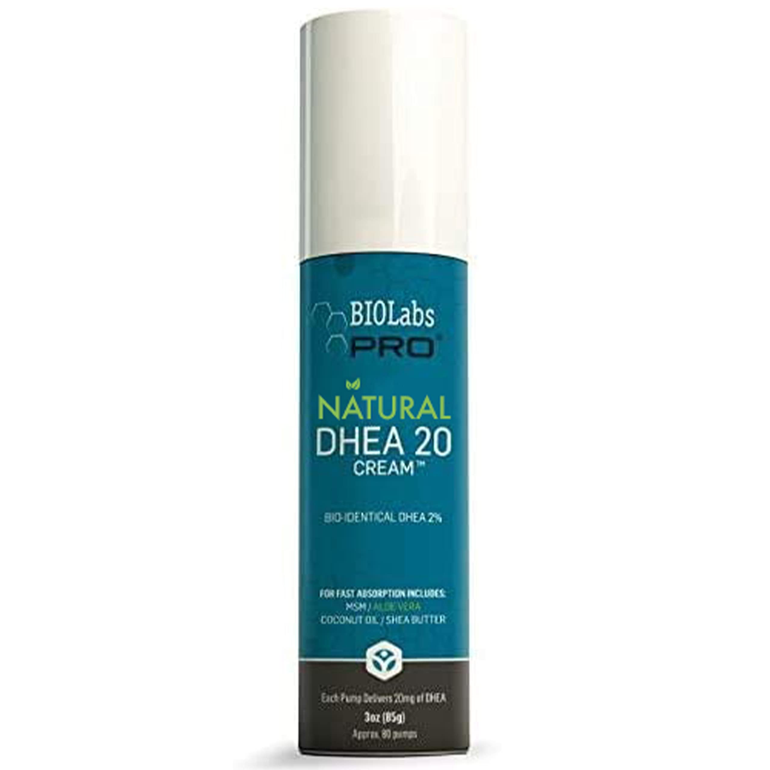 Foto 2 pulgar | Crema De Dhea Biolabs Pro, Totalmente Natural, Bioidéntica, 20 Mg, 90 Ml - Venta Internacional.