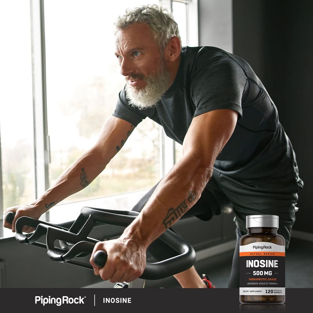 Foto 6 | Suplemento Piping Rock Inosine 500 Mg 120 Cápsulas - Venta Internacional.