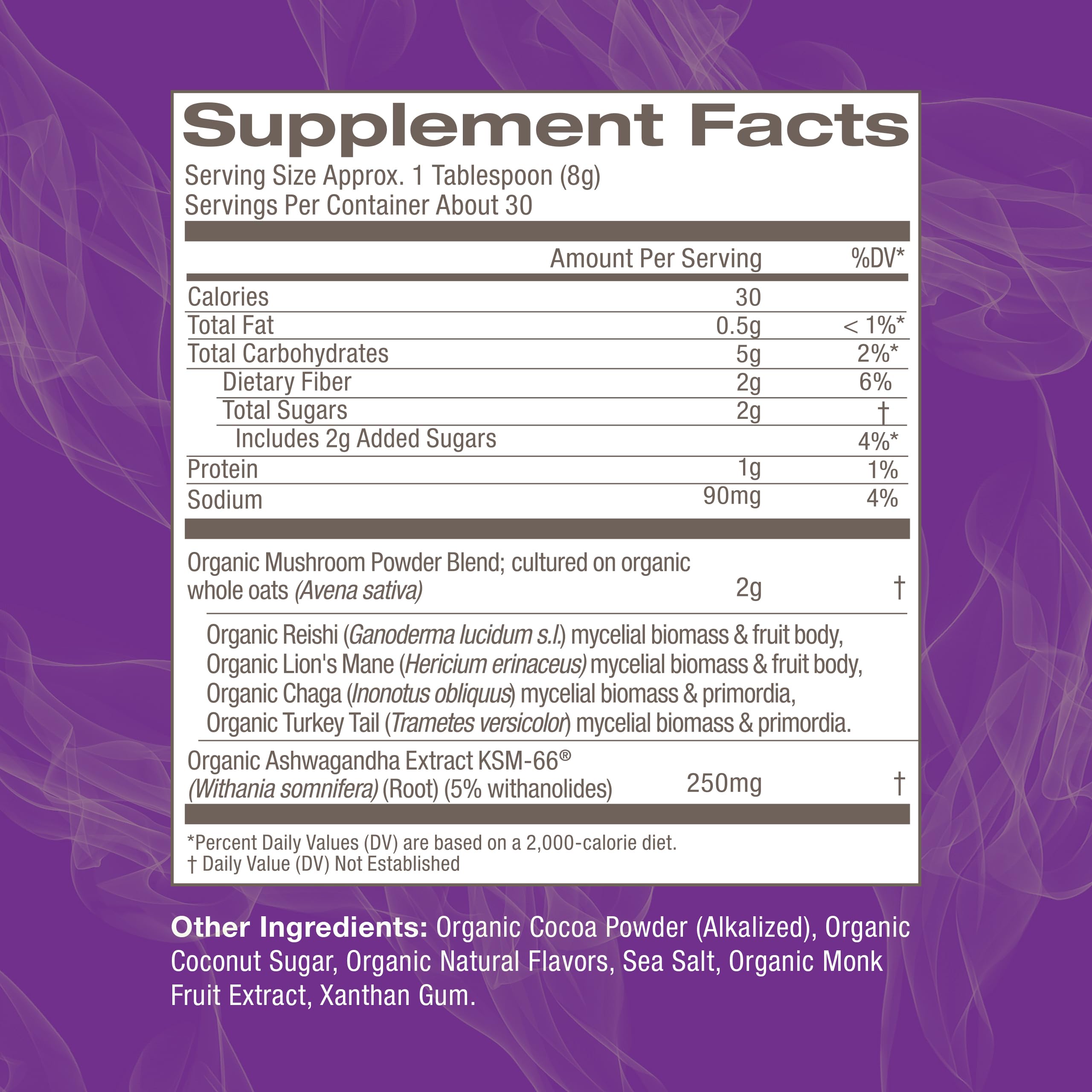 Foto 4 pulgar | Mezcla De Hongos Con Mezcla De Chocolate Caliente Superfood, 250 Ml Om - Venta Internacional.
