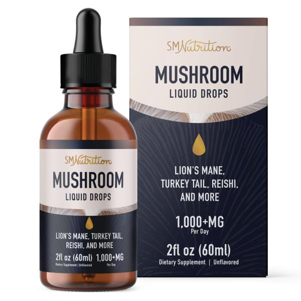Suplemento Líquido Smnutrition Mushroom Complex 60 Ml - Venta Internacional.