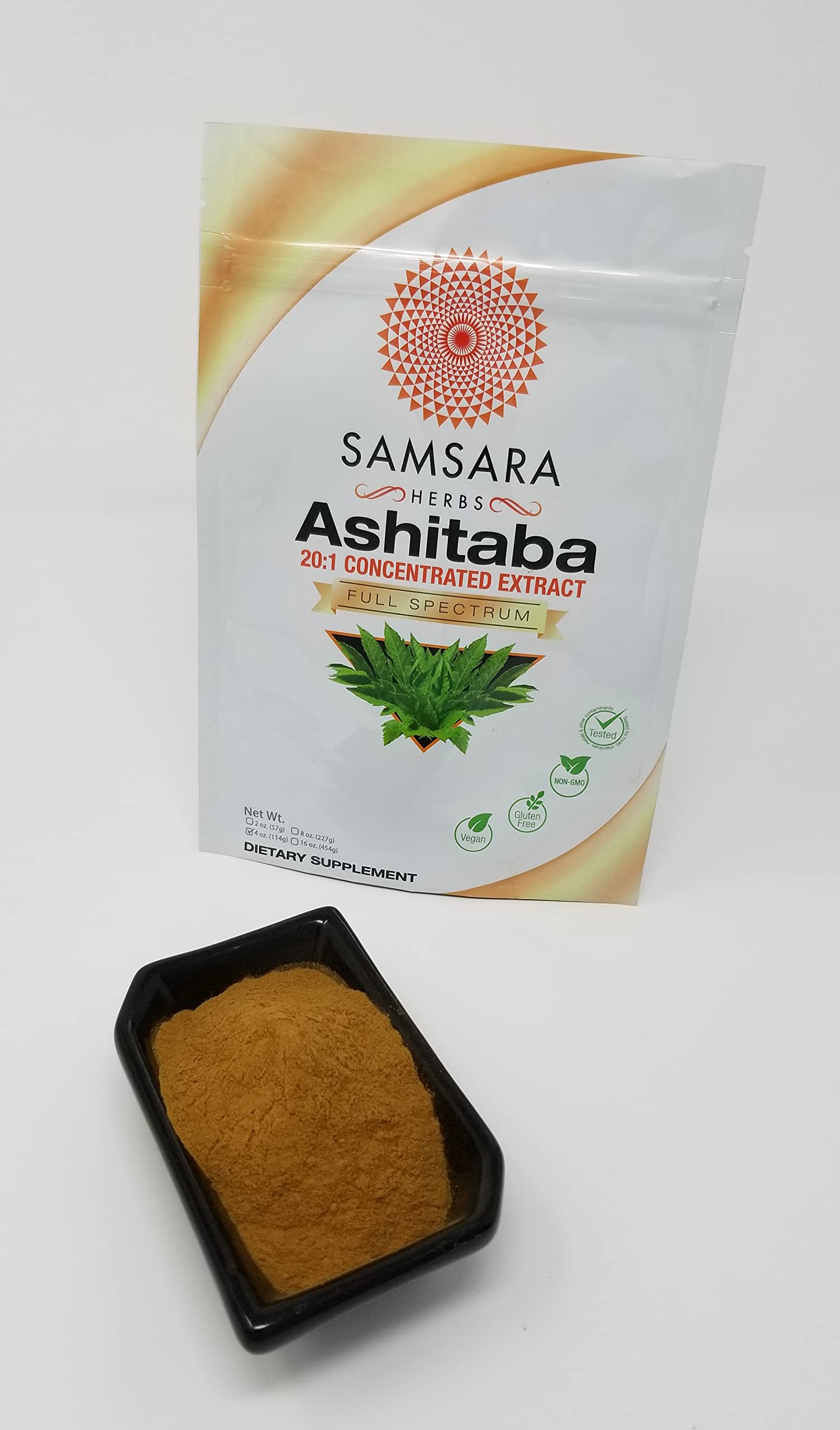 Foto 5 pulgar | Suplemento De Extracto De Ashitaba De Samsara Herbs En Polvo 57 G - Venta Internacional.