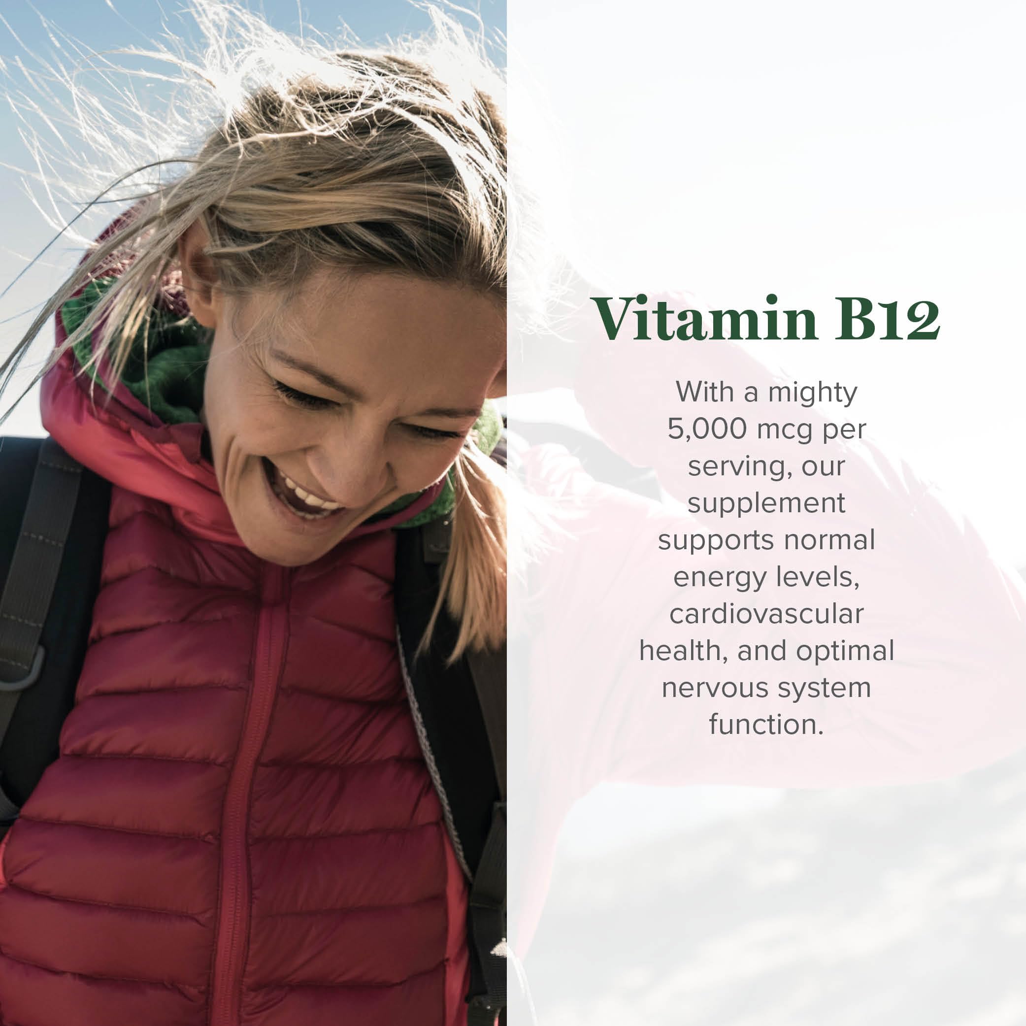 Foto 3 pulgar | Suplemento Vitamínico Global Healing Triple Activated B12 5000m - Venta Internacional.