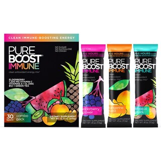 Foto 1 | Mezcla De Bebidas Energéticas Pureboost Immune Con Saúco, 30 Unidades - Venta Internacional.