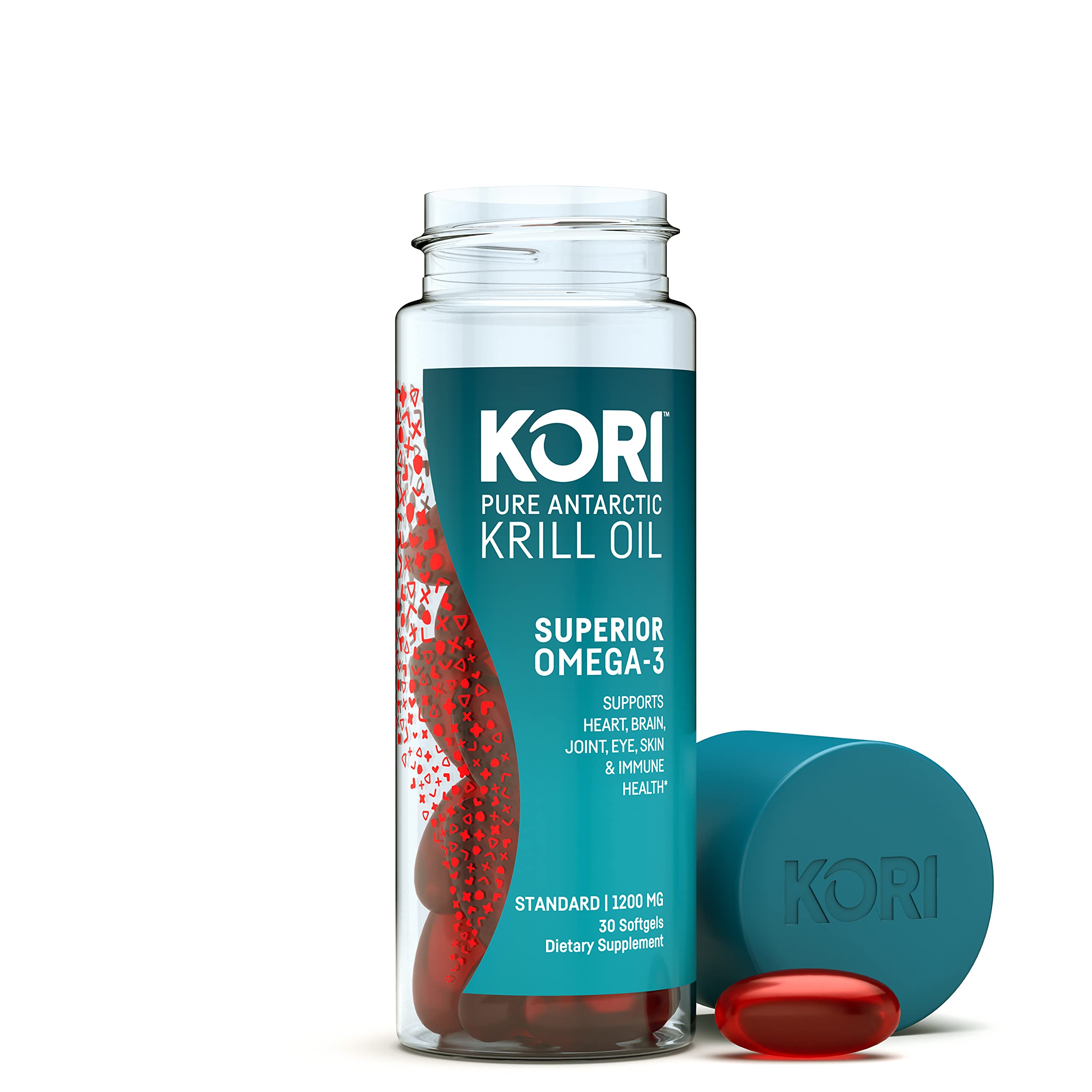 Foto 7 pulgar | Suplemento De Aceite De Krill Kori Omega-3 1200 Mg Max Strength 1 Soft - Venta Internacional.