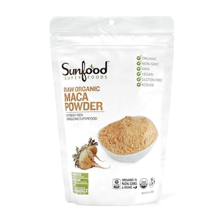 Foto 1 | Raíz De Maca Orgánica En Polvo Sunfood Superfoods 240 Ml - Venta Internacional.