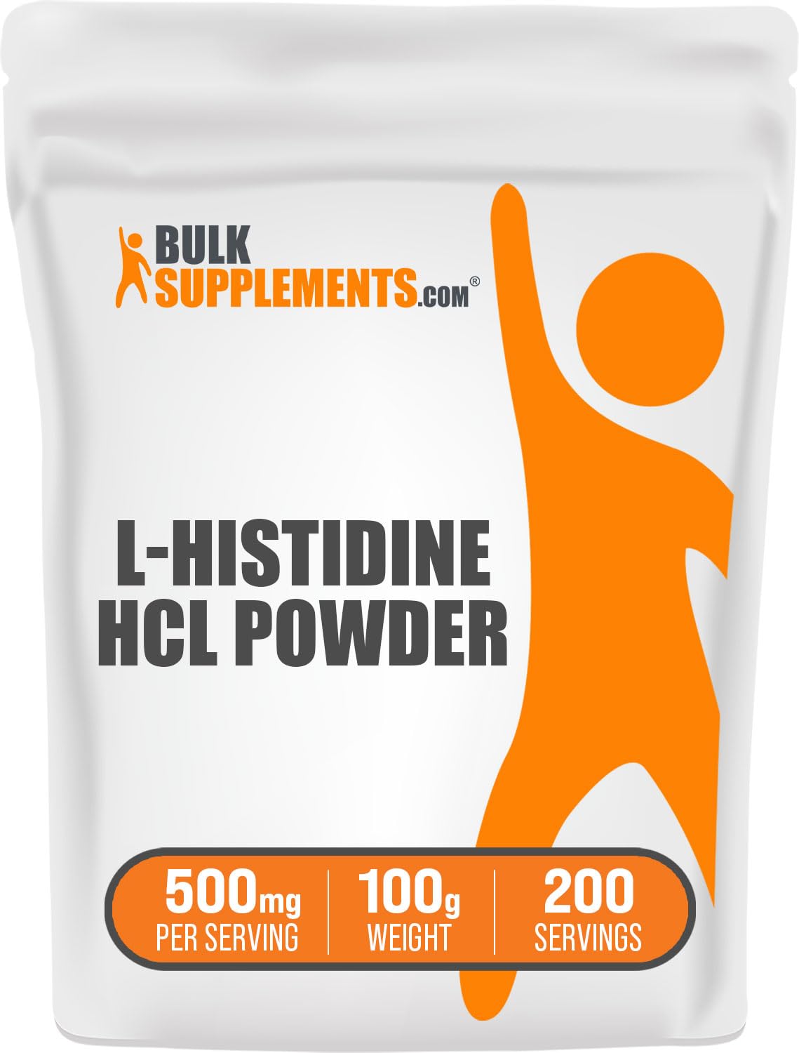 Foto 2 pulgar | Suplemento Bulksupplements.com L-histidina Hcl 100 G - Venta Internacional.