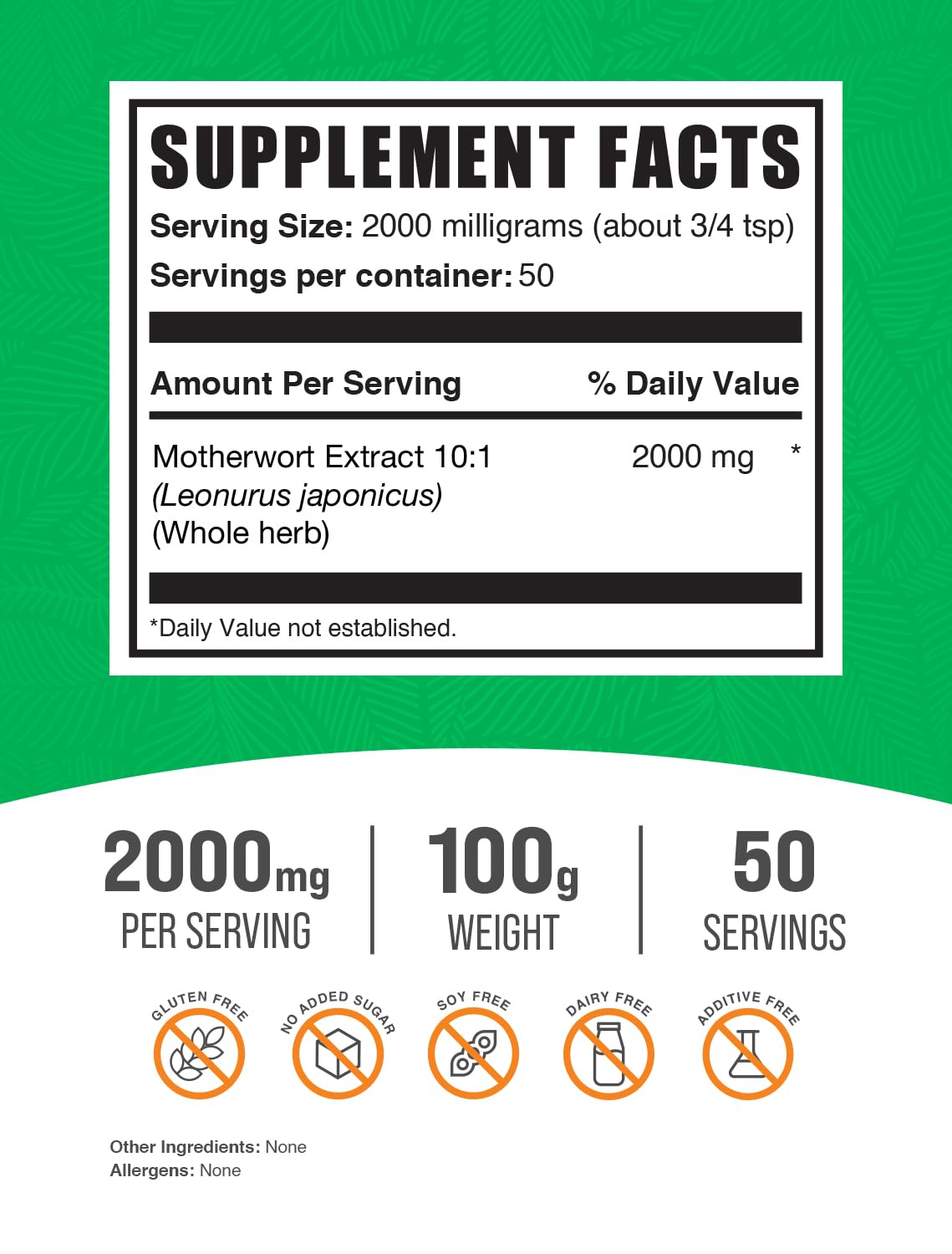 Foto 3 pulgar | Suplemento Bulksupplements.com Extracto De Agripalma 100 G - Venta Internacional.