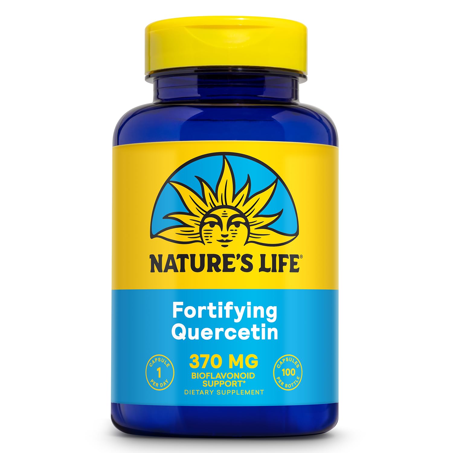 Foto 2 pulgar | Suplemento De Quercetina Fortificante Nature's Life 370 Mg 100 Cápsulas - Venta Internacional.