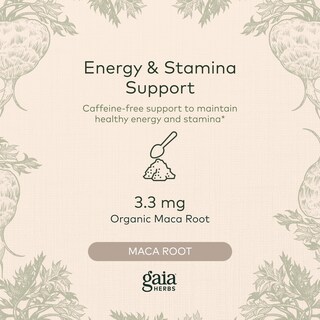 Foto 3 | Suplemento Gaia Herbs Maca En Polvo Natural Energy 200 Ml - Venta Internacional.