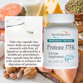 Foto 3 | Suplemento Transformation Enzymes Protease 375k, 60 Cápsulas - Venta Internacional.