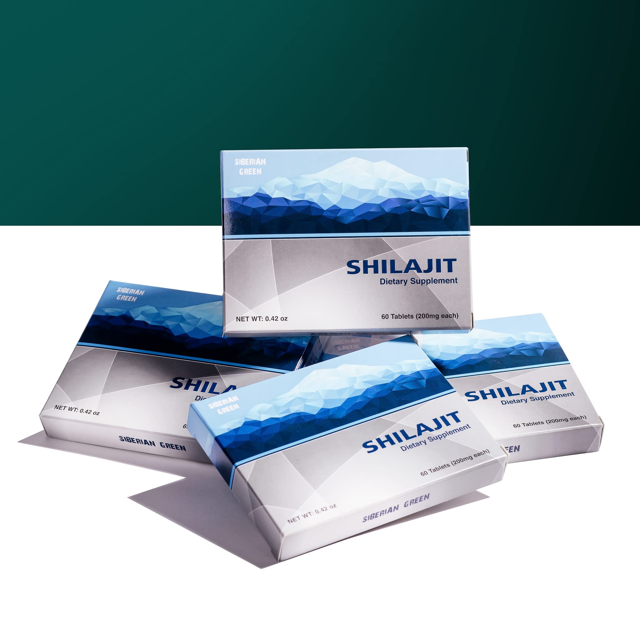 Foto 3 pulgar | Suplemento Siberian Green Natural Shilajit Tablets 120 Unidades - Venta Internacional.