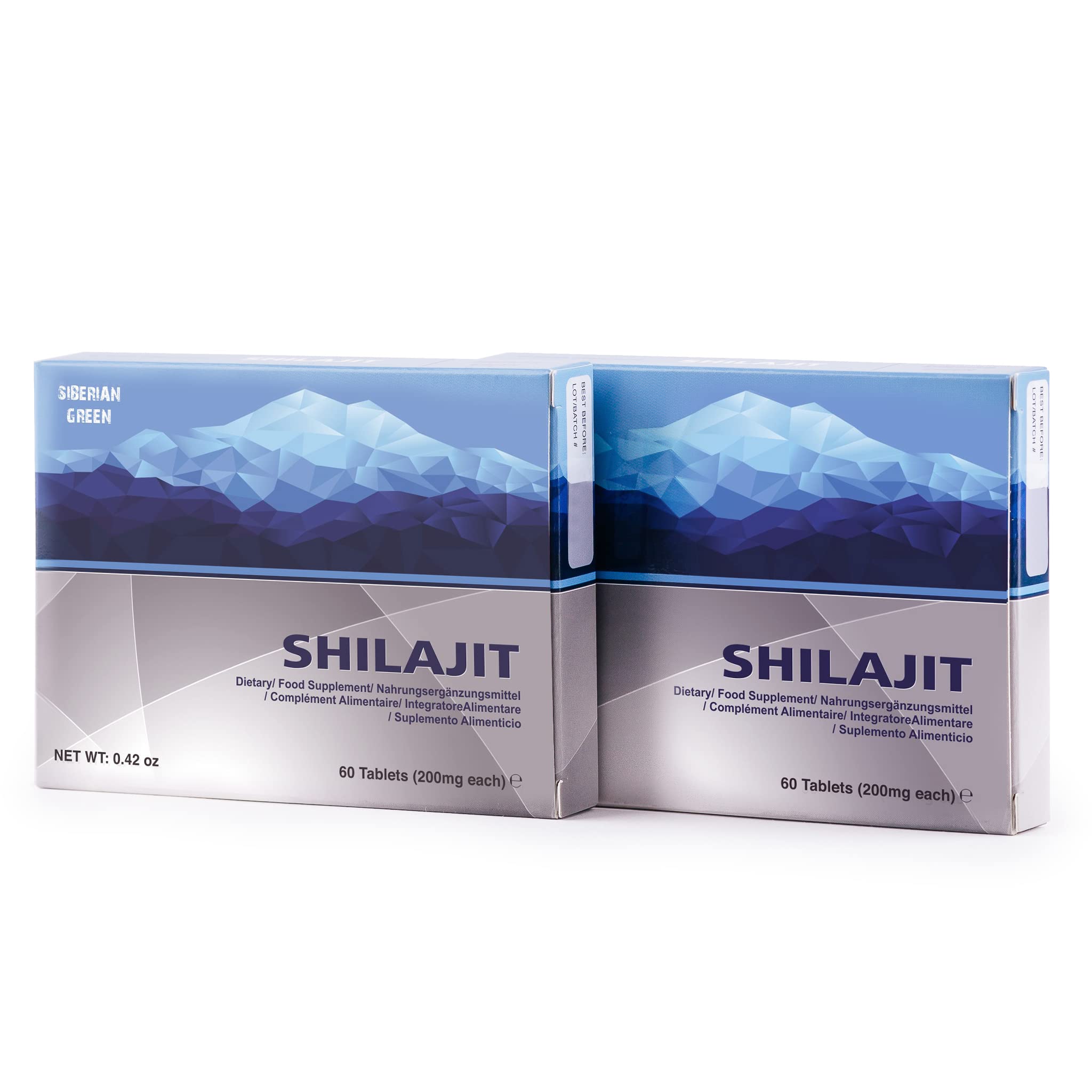 Foto 4 pulgar | Suplemento Siberian Green Natural Shilajit Tablets 120 Unidades - Venta Internacional.