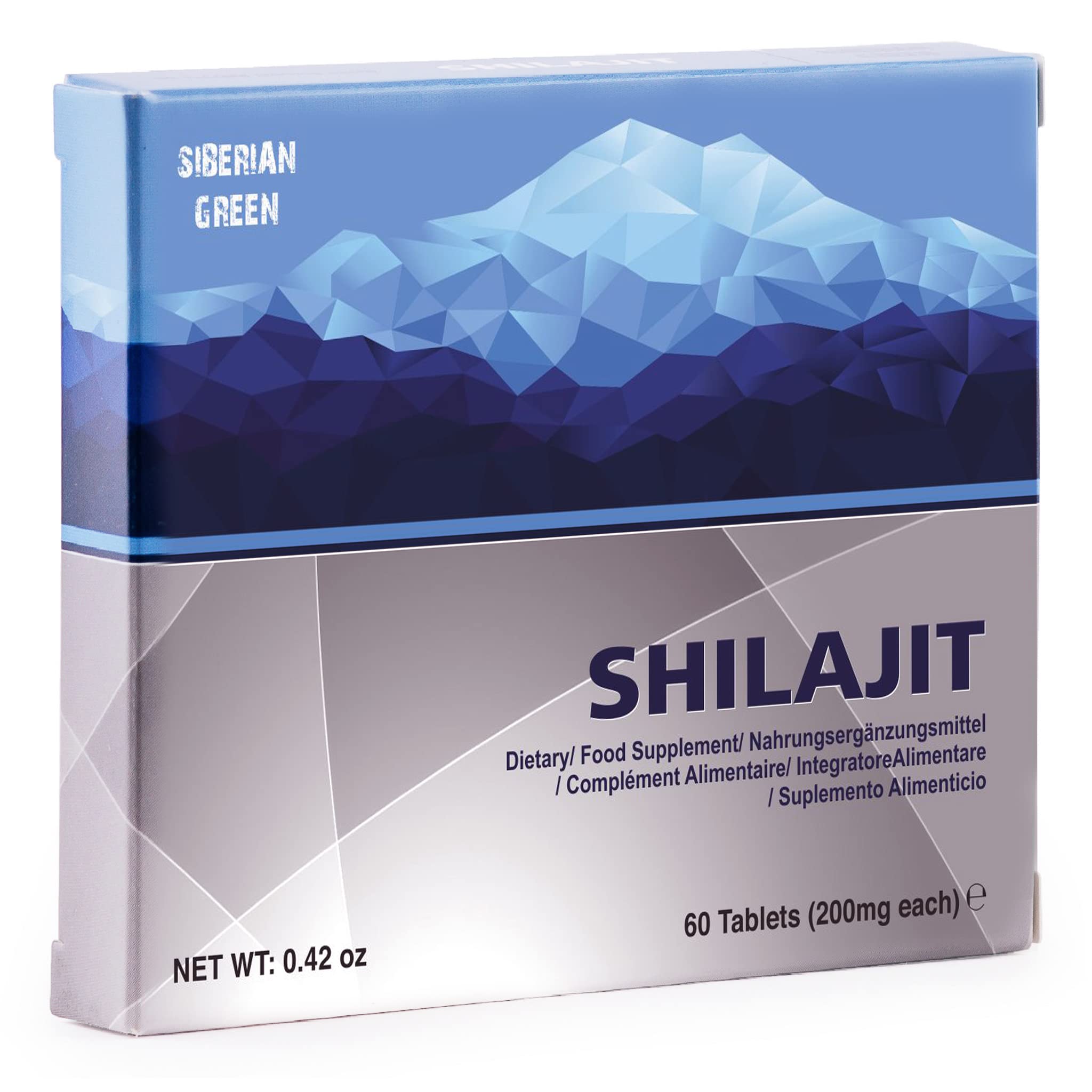 Foto 5 pulgar | Suplemento Siberian Green Natural Shilajit Tablets 120 Unidades - Venta Internacional.