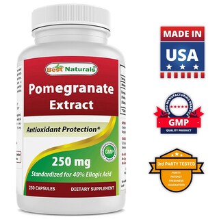 Foto 5 | Suplemento Best Naturals: Extracto De Granada, 250 Mg, 250 Cápsulas - Venta Internacional.