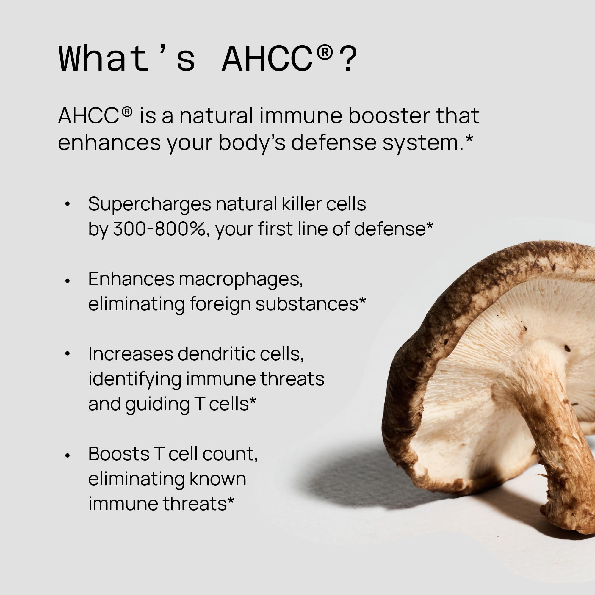Foto 5 pulgar | Complemente Quality Of Life Immune Support Ahcc Rx 60 Cápsulas Blandas - Venta Internacional.