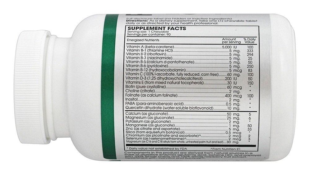 Foto 4 pulgar | Suplemento Perque Life Guard Chewables 90 Comprimidos - Venta Internacional.