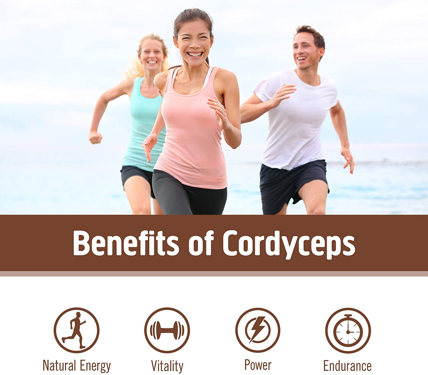 Foto 4 pulgar | Suplemento Om Mushroom Superfood Cordyceps 90 Cápsulas - Venta Internacional.