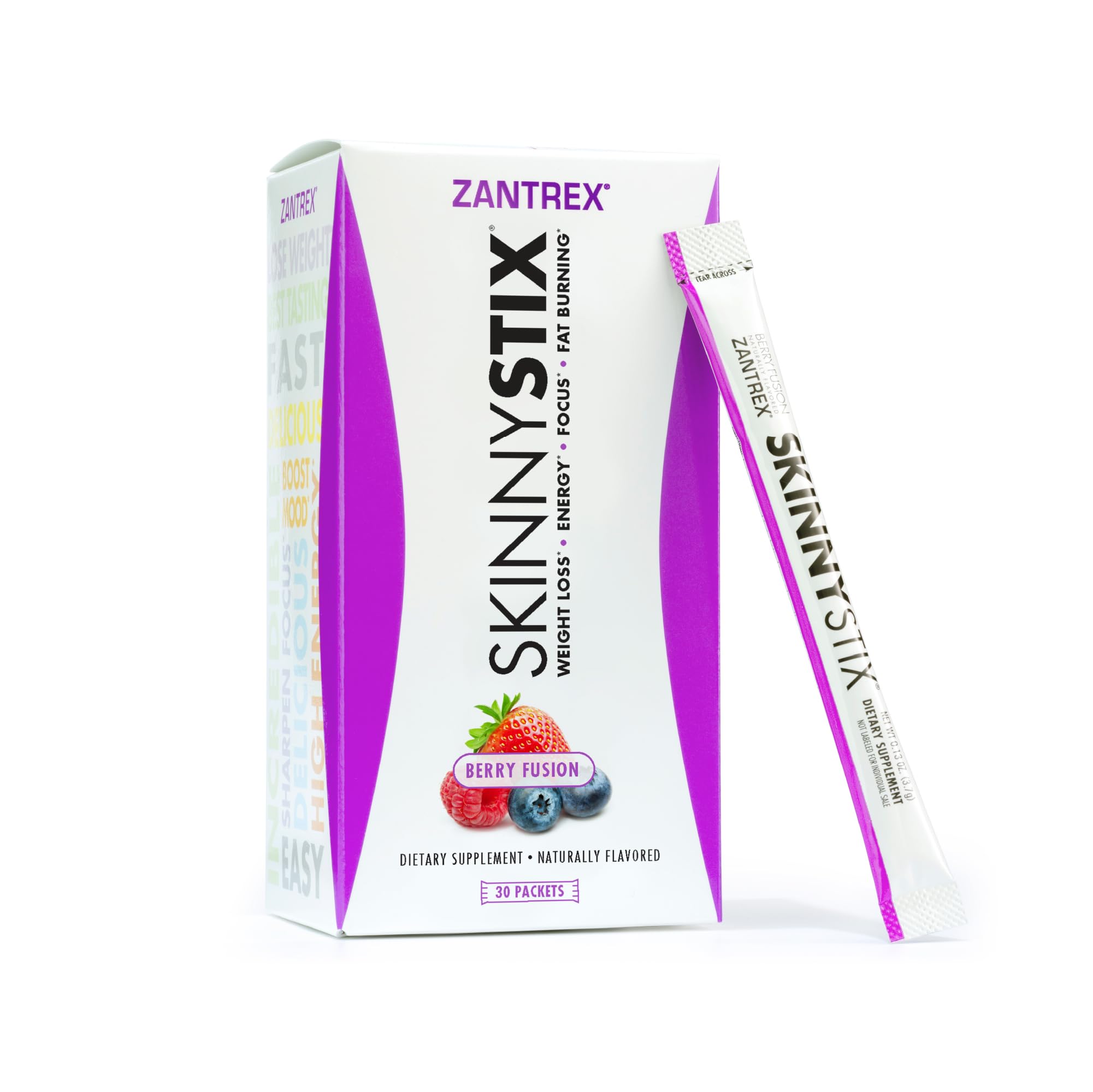Foto 2 pulgar | Polvo Energético Zantrex Skinnystix Para Aumentar La Energía, 30 Porciones - Venta Internacional.