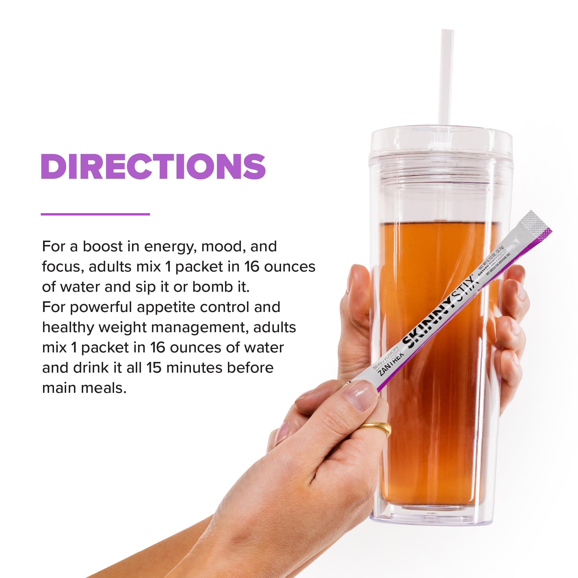 Foto 7 pulgar | Polvo Energético Zantrex Skinnystix Para Aumentar La Energía, 30 Porciones - Venta Internacional.