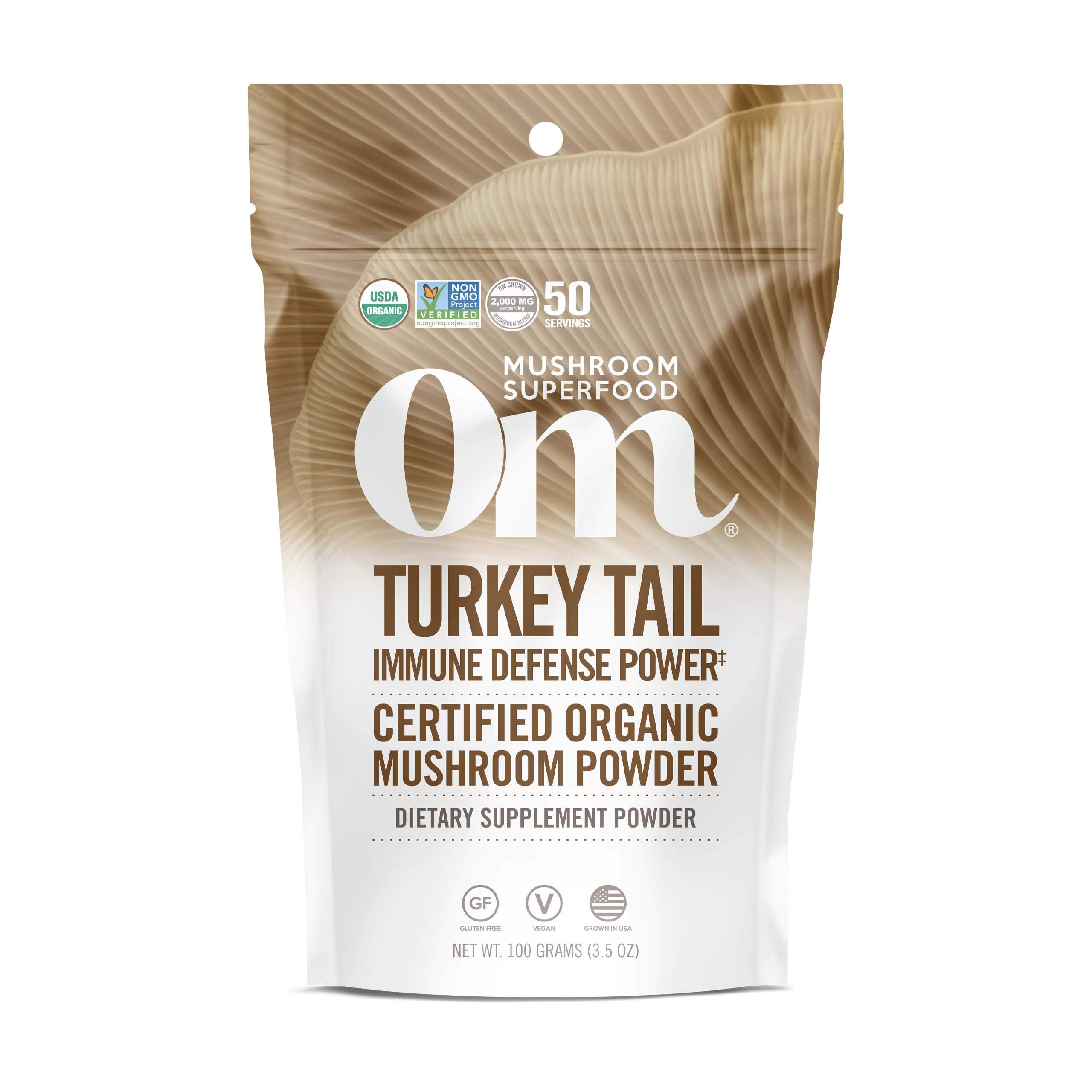 Suplemento Om Mushroom Superfood, Cola De Pavo, 100 G - Venta Internacional.