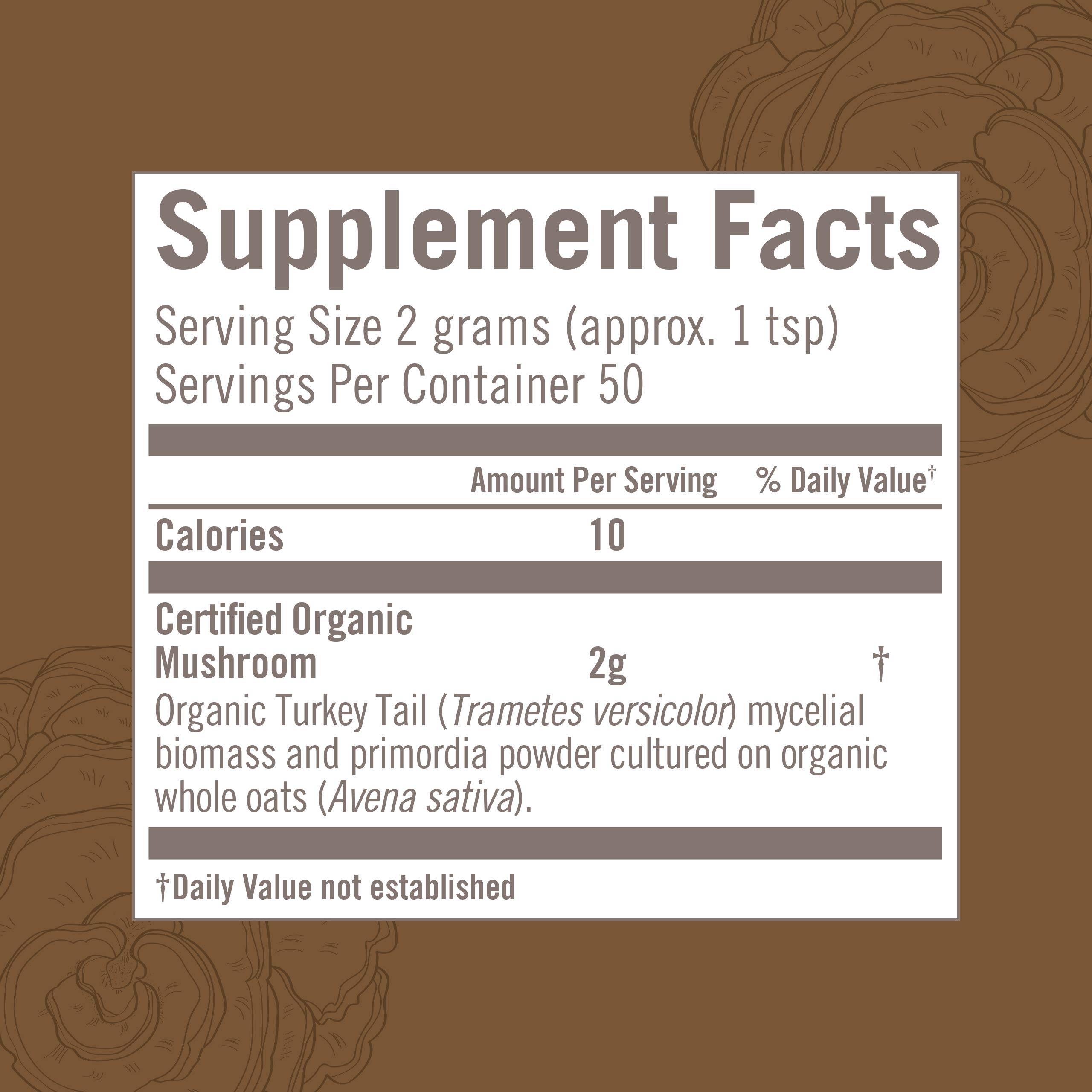 Foto 5 pulgar | Suplemento Om Mushroom Superfood, Cola De Pavo, 100 G - Venta Internacional.