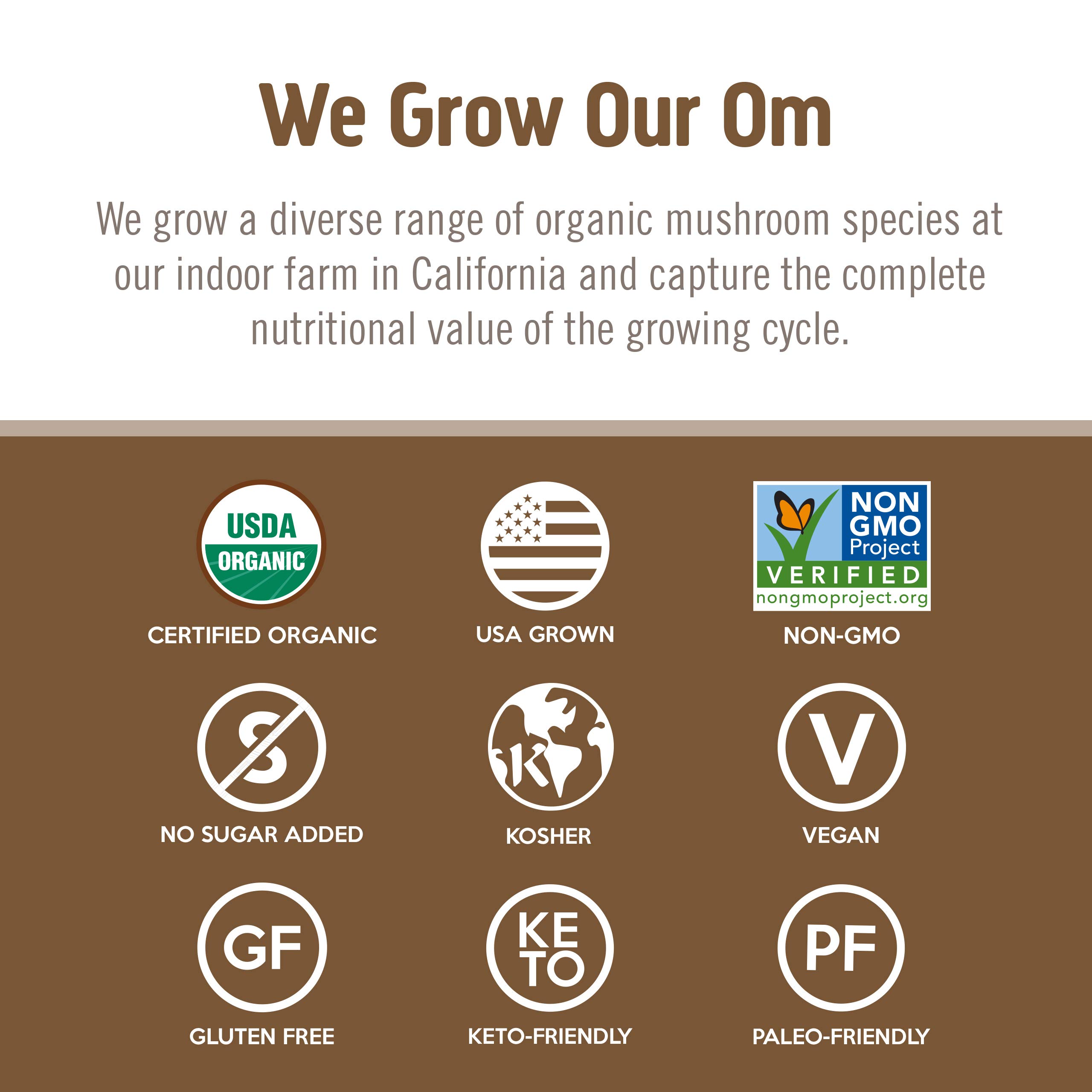 Foto 8 pulgar | Suplemento Om Mushroom Superfood, Cola De Pavo, 100 G - Venta Internacional.