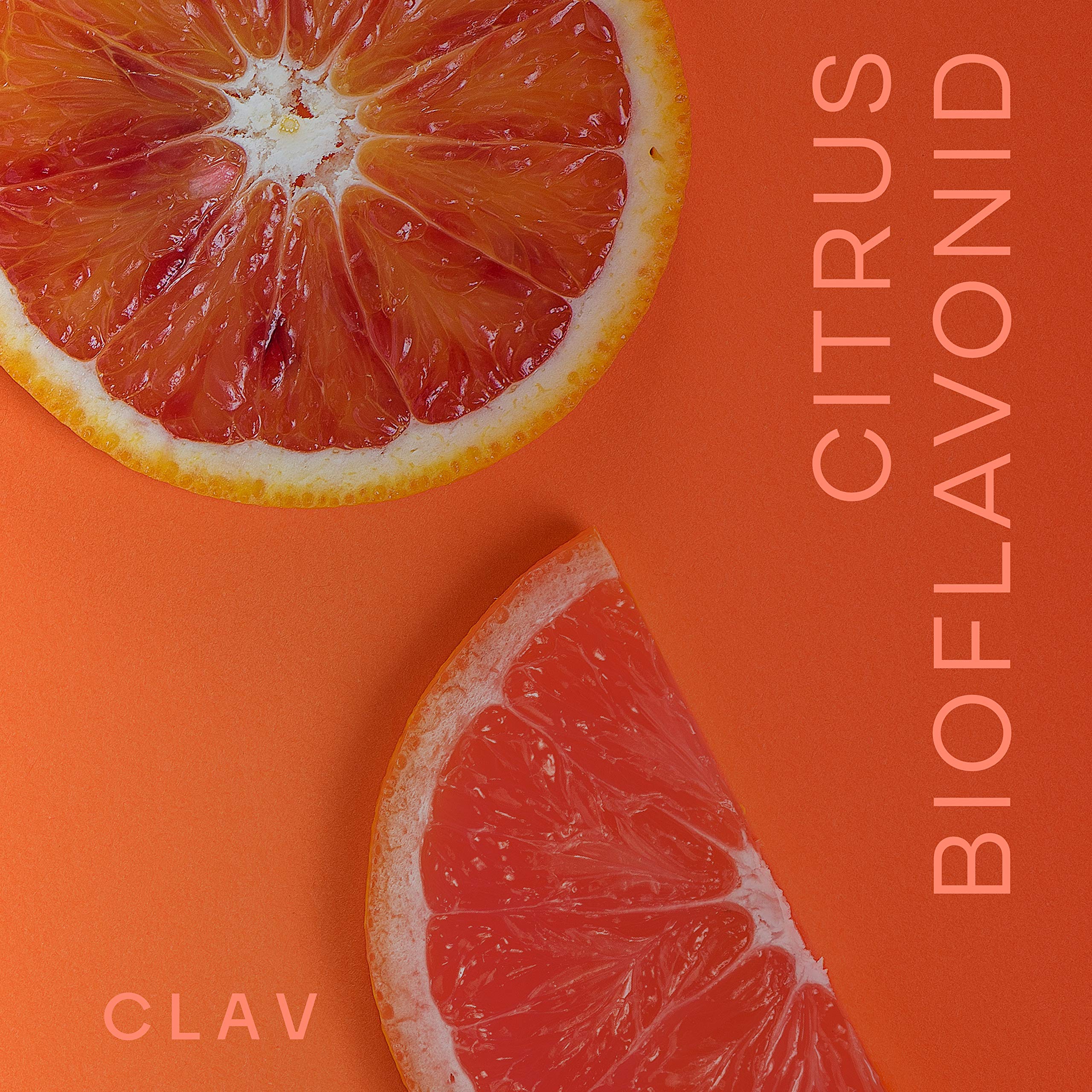 Foto 2 | Suplementos Clav Citrus Bioflavonoides 60 Cápsulas Veganas - Venta Internacional.