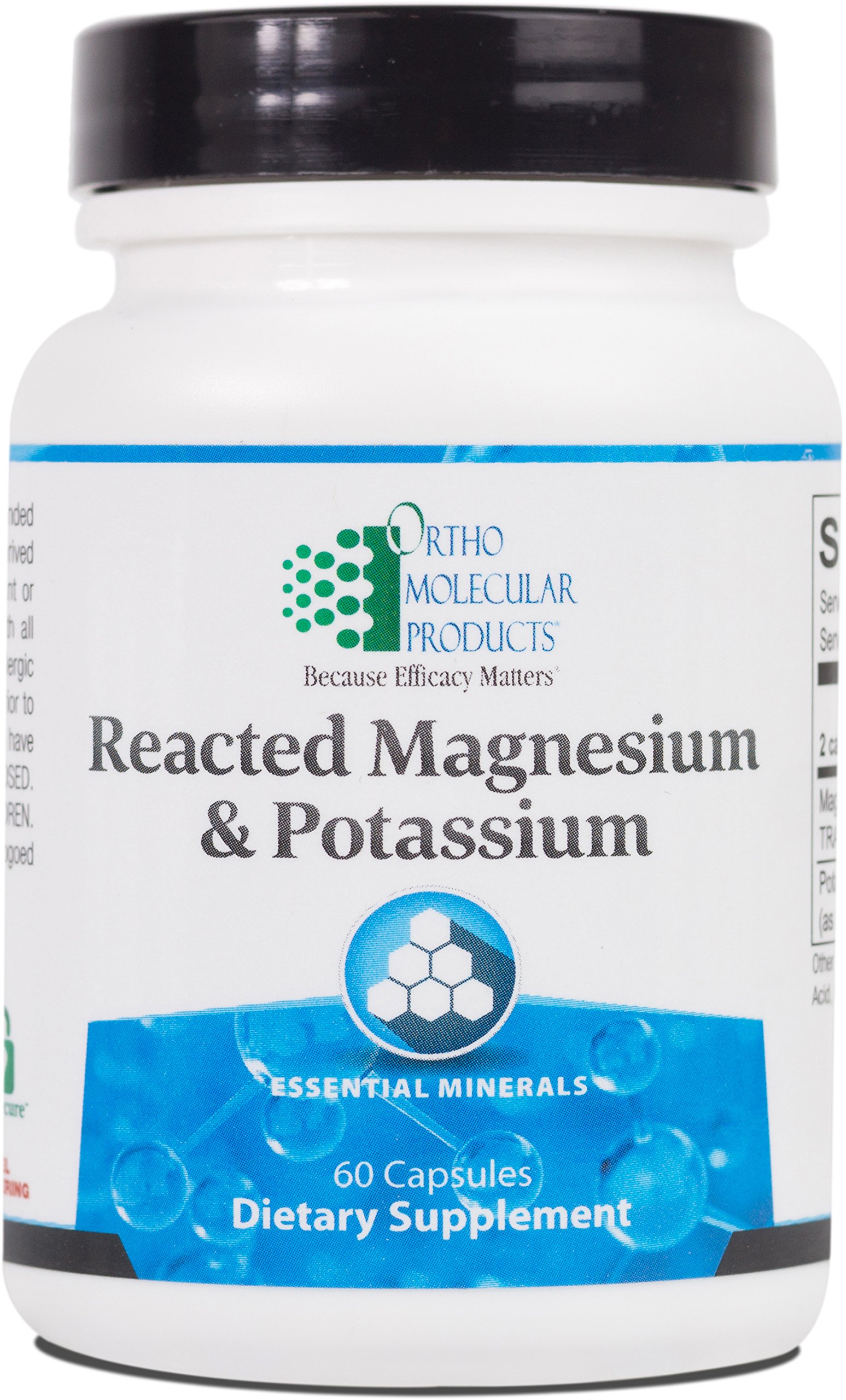 Foto 2 pulgar | Suplemento Ortho Molecular Products Reaction Magnesium & Pota - Venta Internacional.
