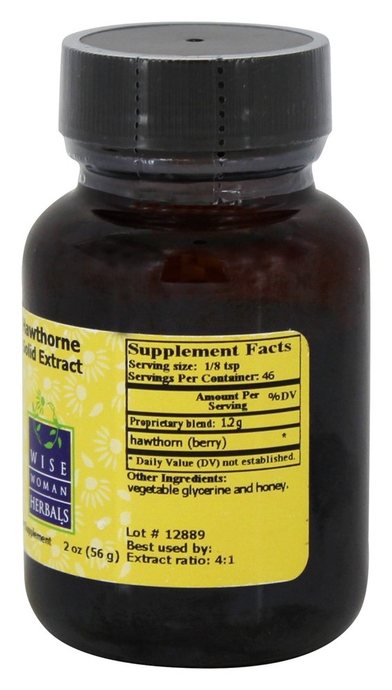 Foto 4 pulgar | Suplemento Wise Woman Herbals Extracto De Bayas De Espino Blanco, 60 Ml - Venta Internacional.