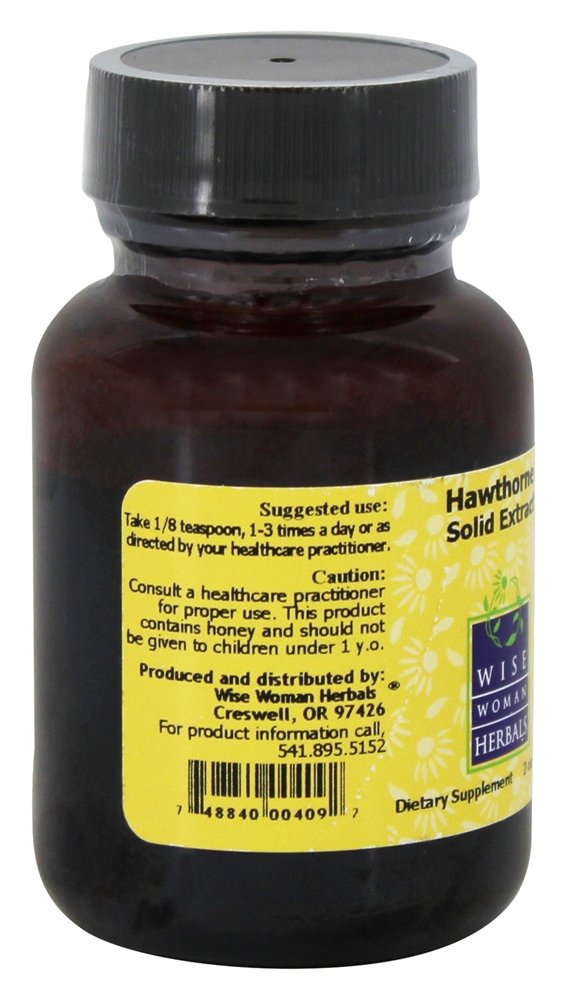 Foto 5 pulgar | Suplemento Wise Woman Herbals Extracto De Bayas De Espino Blanco, 60 Ml - Venta Internacional.