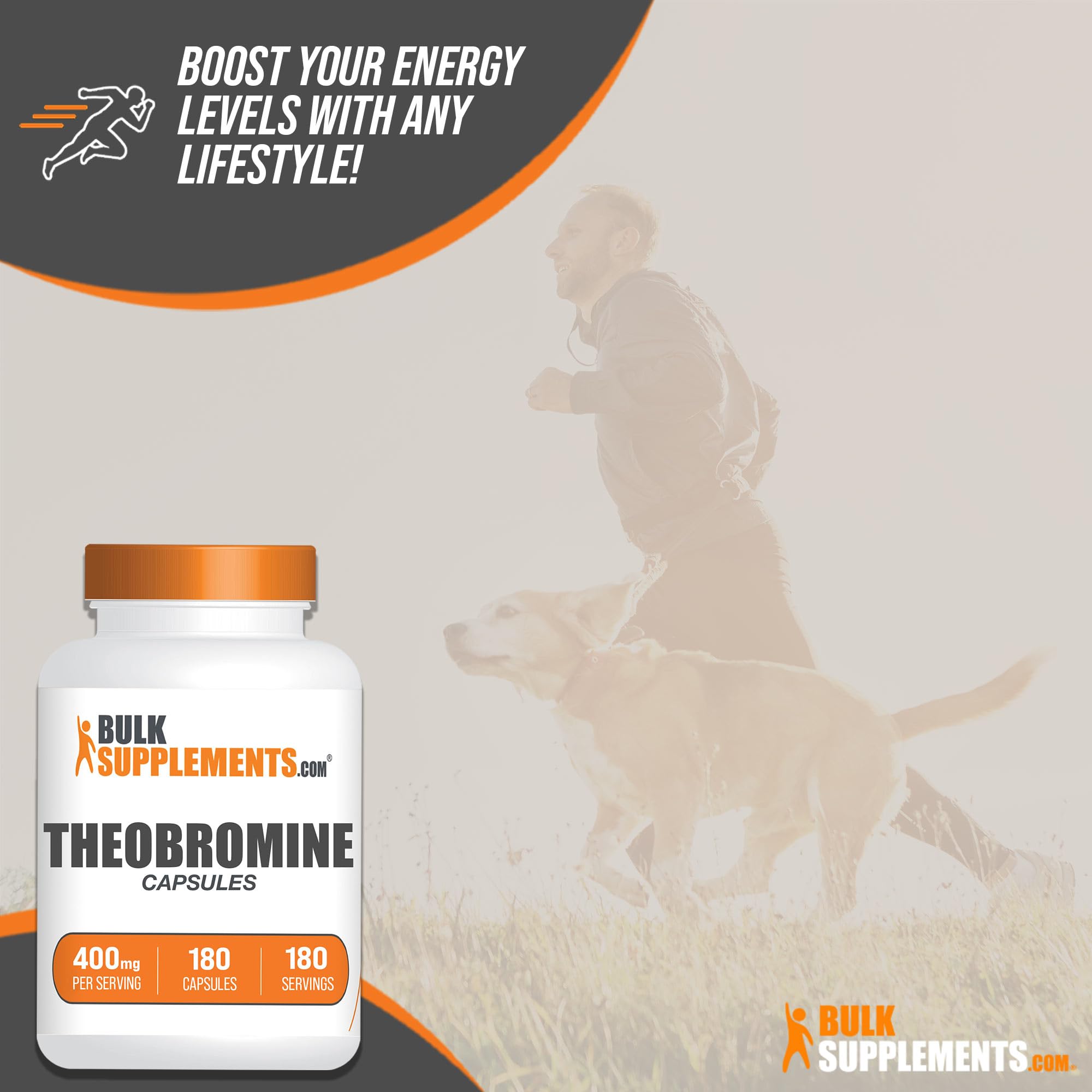 Foto 5 pulgar | Suplemento Bulksupplements.com Teobromina 400 Mg 180 Cápsulas - Venta Internacional.