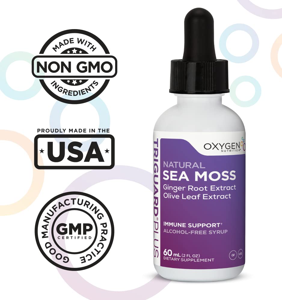 Foto 6 | Suplemento Oxygen Nutrition Triguard Plus Sea Moss 60 Ml - Venta Internacional.
