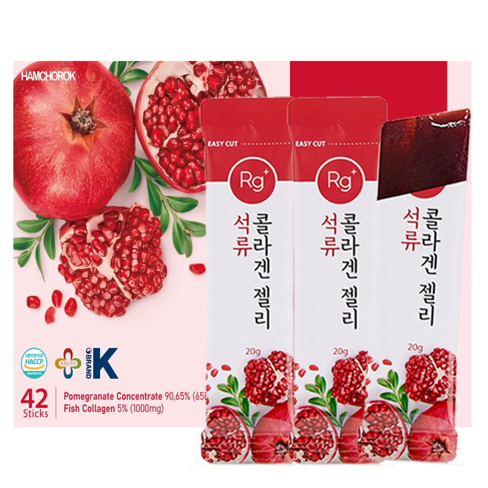 Suplemento: Gel De Colágeno De Granada Antienvejecimiento Hamchorok Rg+ - Venta Internacional.