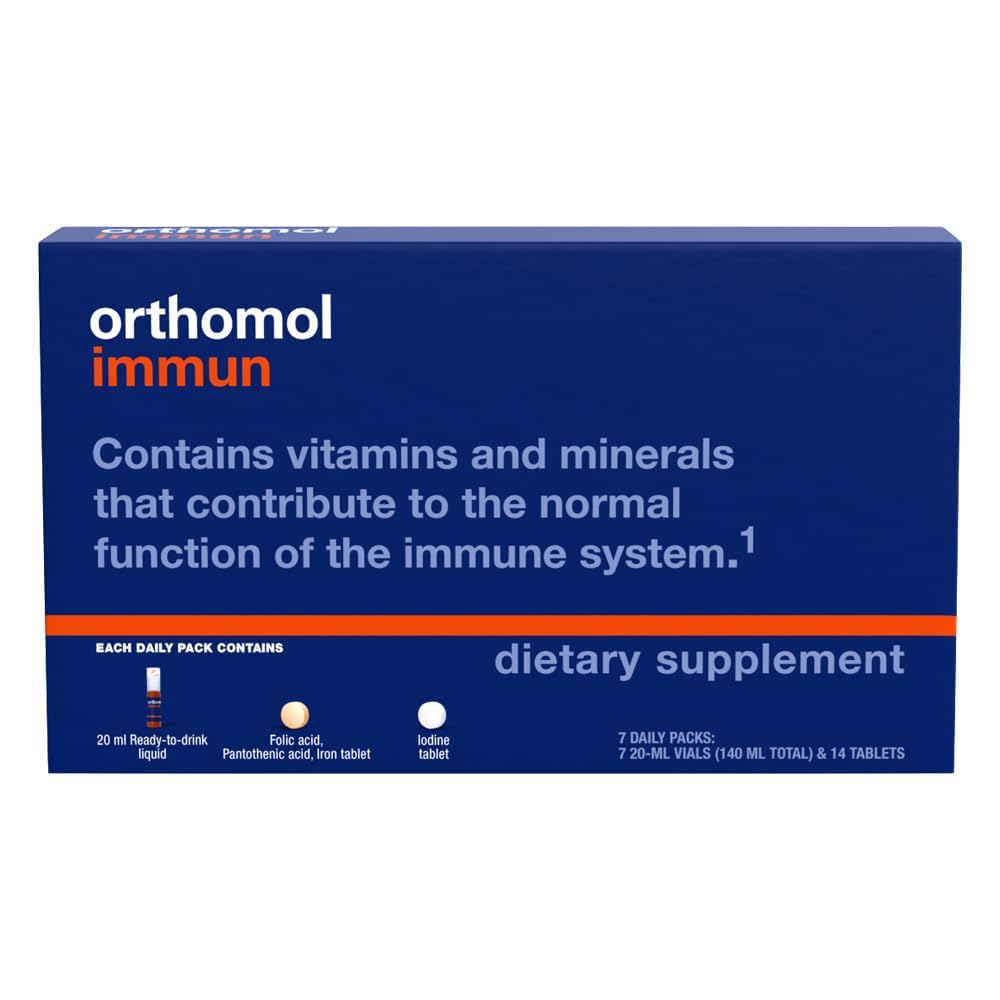 Foto 2 pulgar | Suplemento Orthomol Immun Vial, Suministro De 7 Días Con Vitaminas Y Zinc - Venta Internacional.