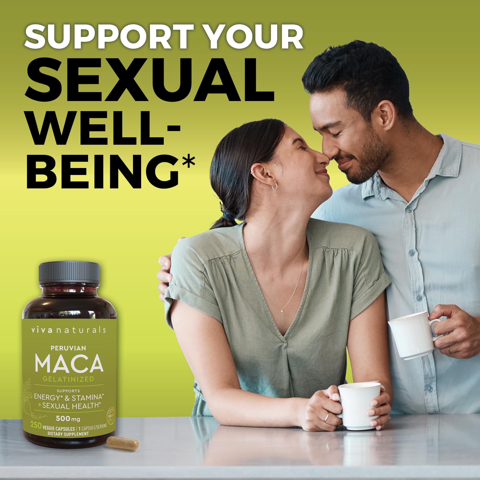 Foto 3 | Suplemento Viva Naturals De Raíz De Maca Peruana 250 Cápsulas 500 - Venta Internacional.