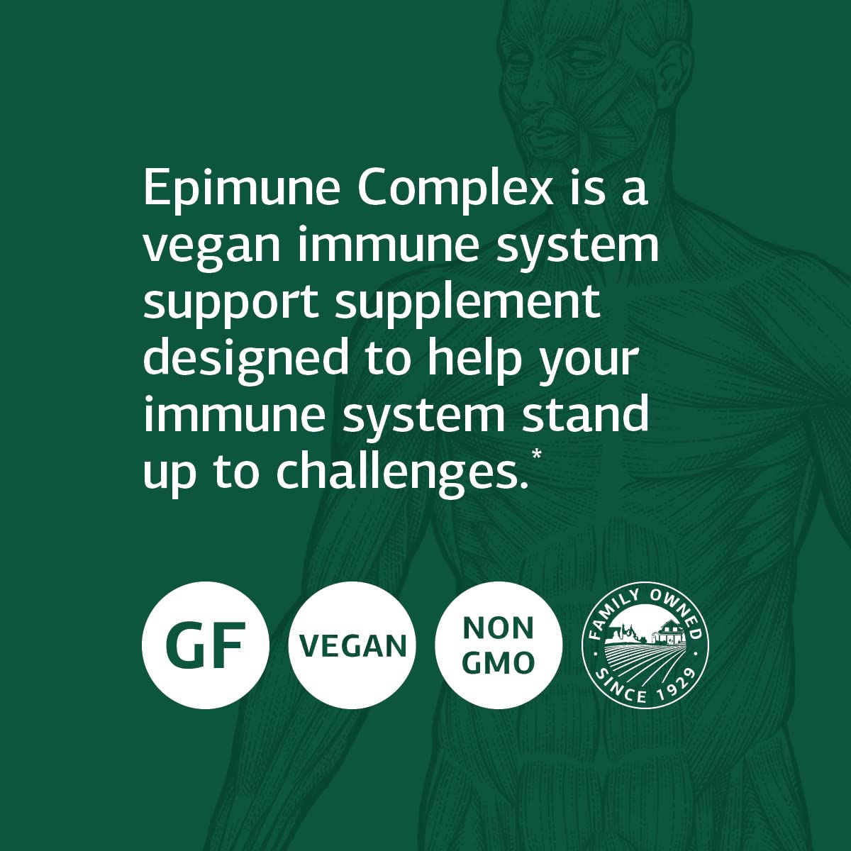 Foto 4 | Suplemento Standard Process Epimune Complex 90 Cápsulas - Venta Internacional.